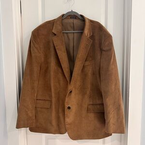 Stafford Tan Corduroy Blazer